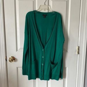Halogen Open Front Pocket Cardigan